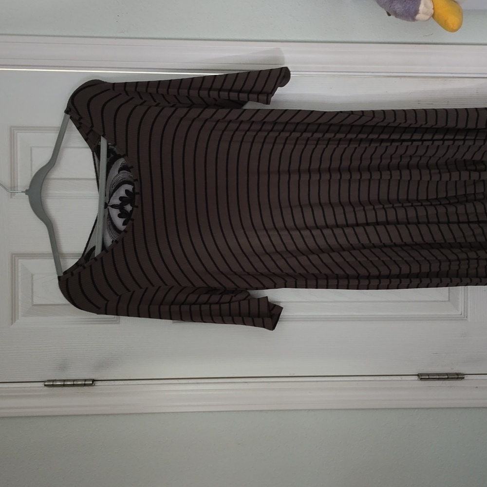1/4 sleeve dress